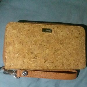 Thirty-One Cork Wallet & Wristlet